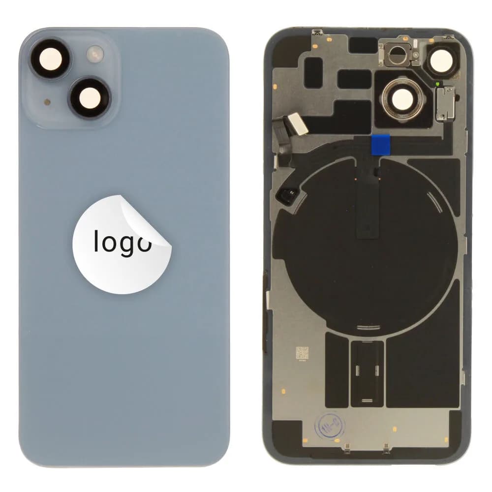 Back glass iPhone 14 - Pulled B - Blue