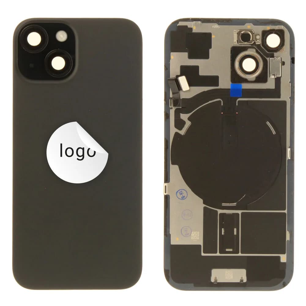 Back glass iPhone 15 - Pulled C - Black