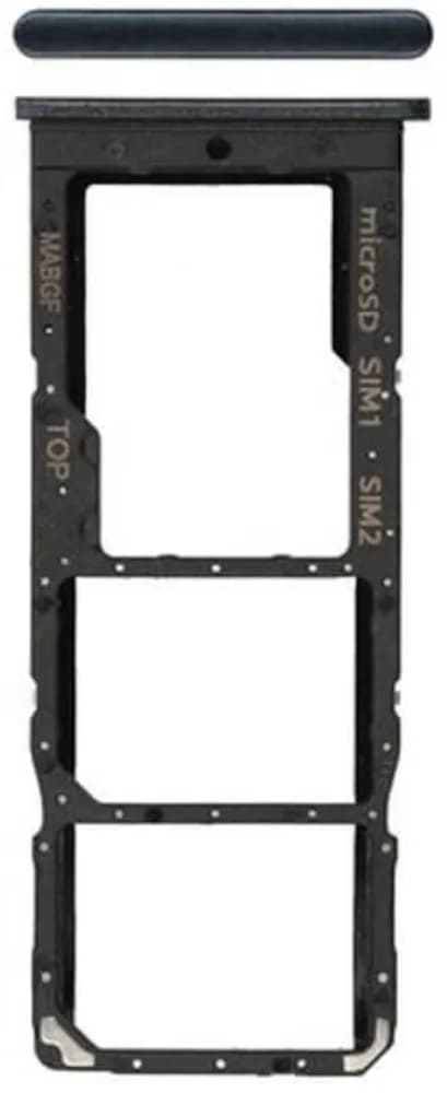 SIM tray Samsung Galaxy M12 - Original - Black