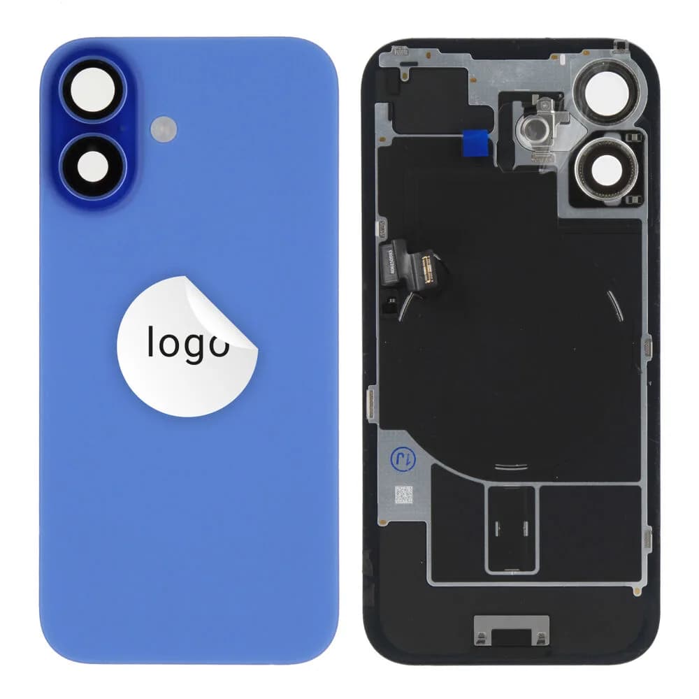 Back glass iPhone 16 - Pulled A - Blue