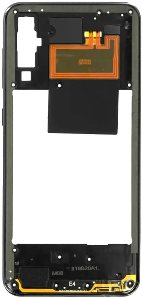 Middle frame Samsung Galaxy A50 - Original - Black