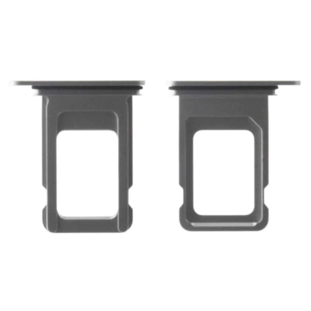 Button set incl. SIM tray iPhone 17 Pro Max - Pulled - Silver
