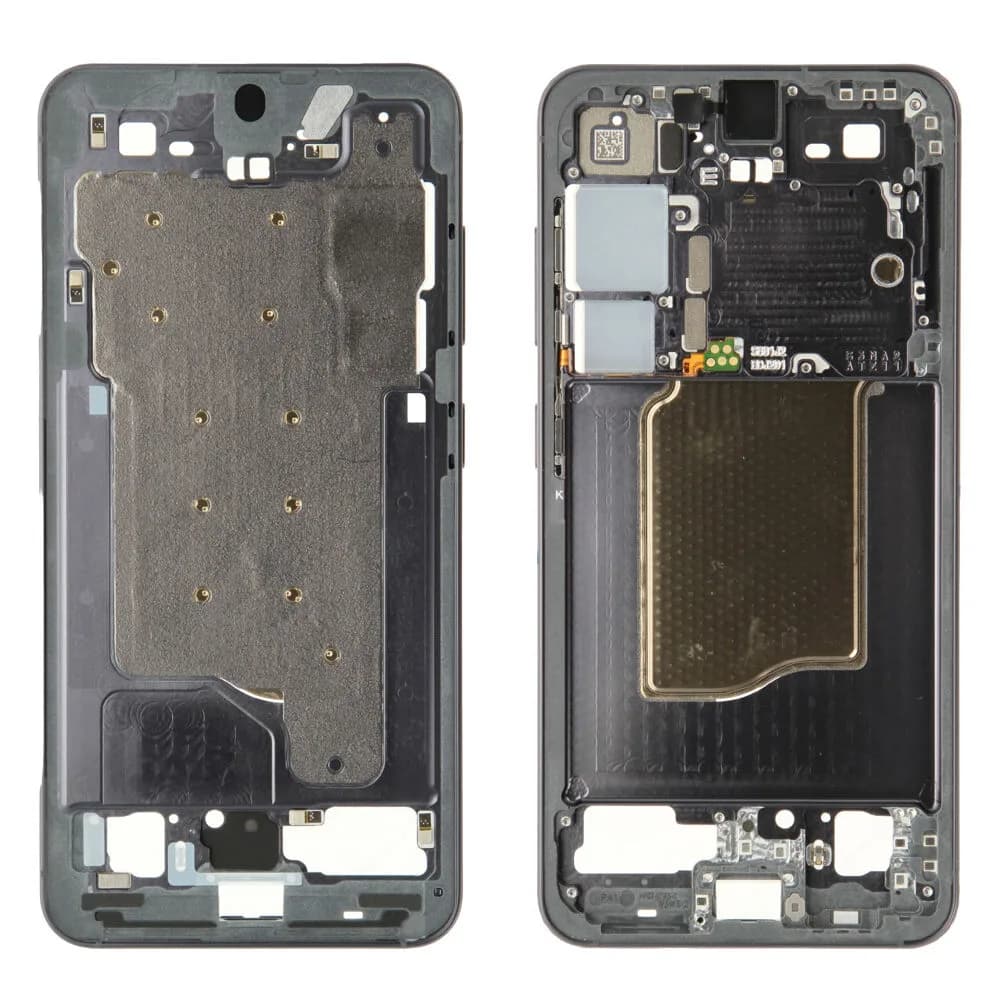 Middle frame Samsung Galaxy S25 - Original - Black