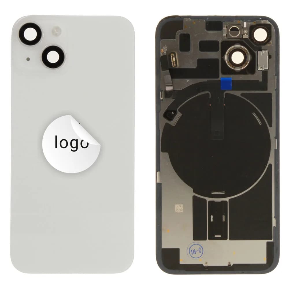 Back glass iPhone 14 - Pulled B - White