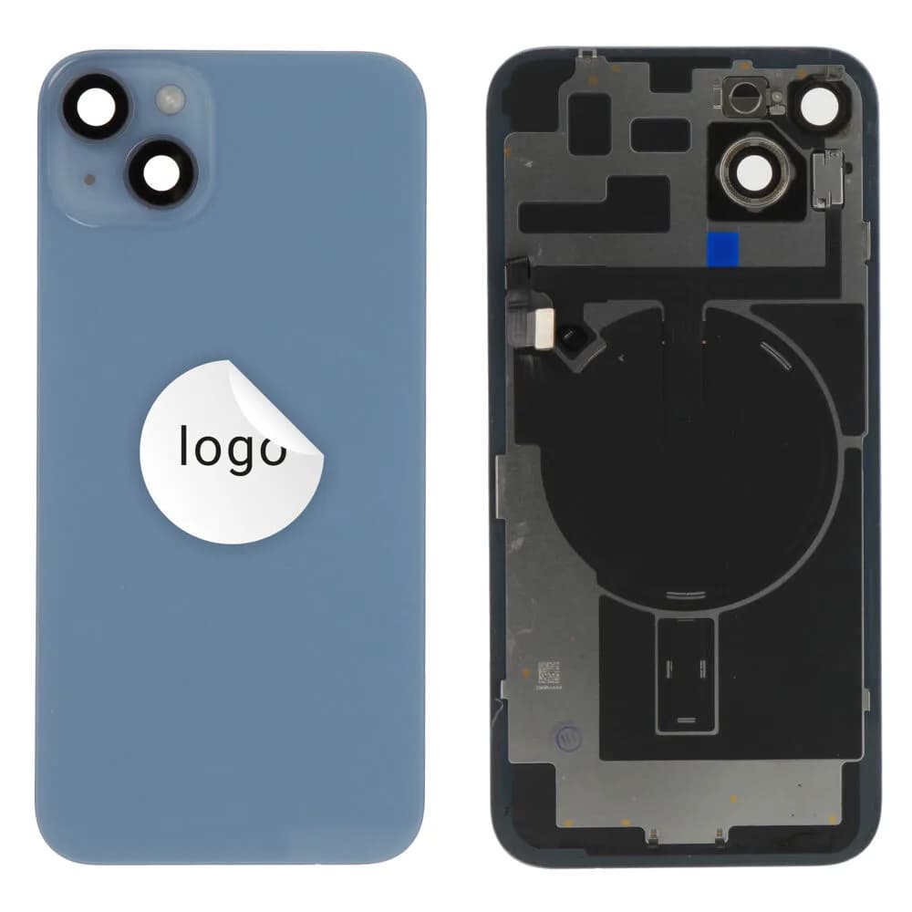 Back glass iPhone 14 Plus - Pulled A - Blue