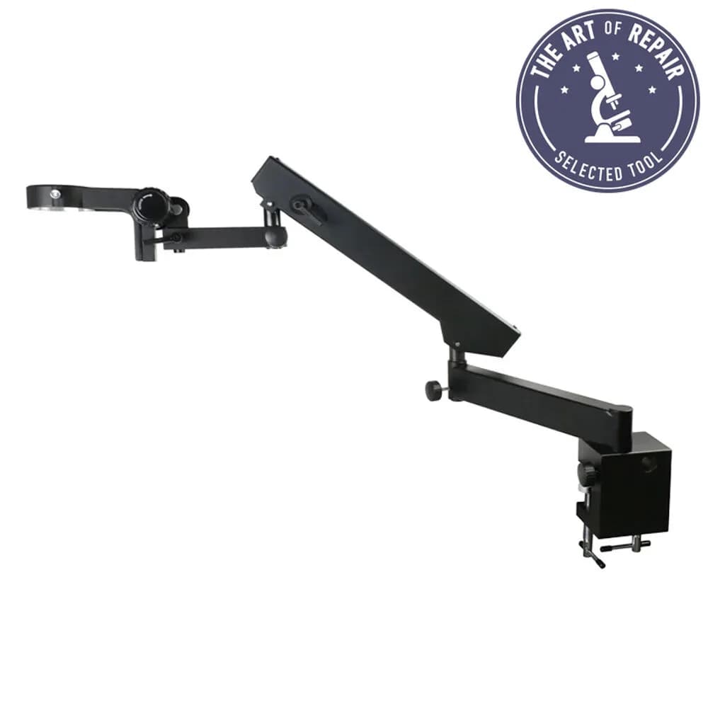Articulating Arm with Focusing Rack for Stereo Microscope Head