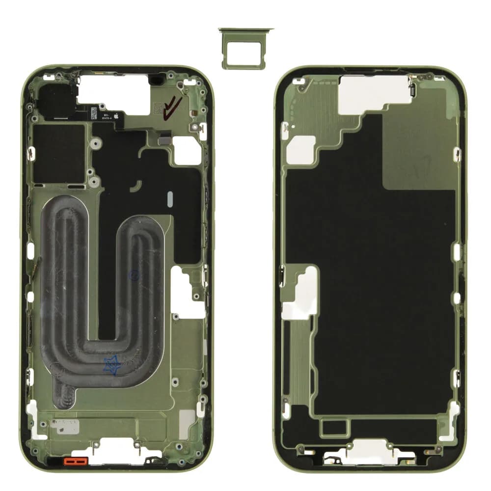 Middle frame iPhone 17 - Pulled - Green
