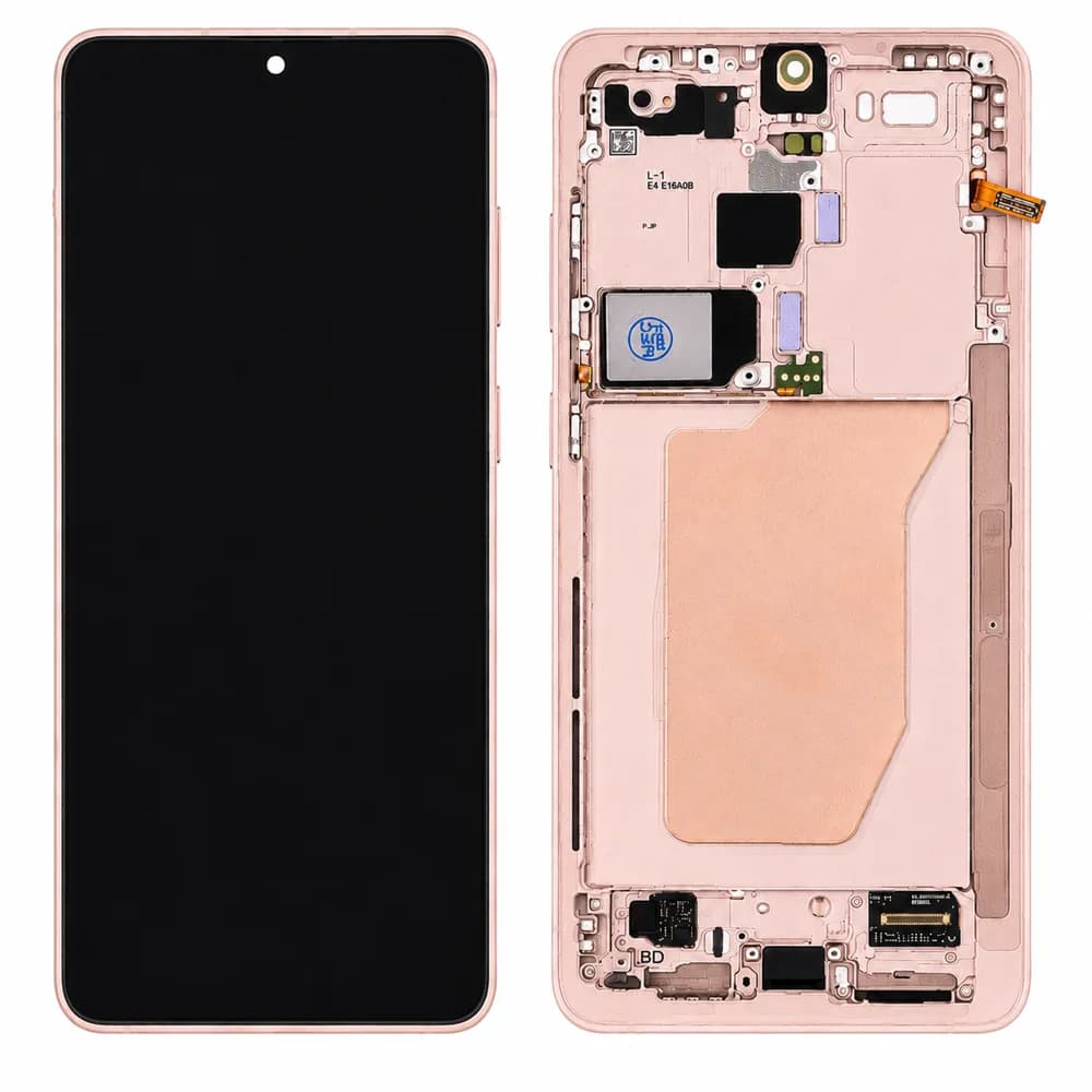 Display incl. pre-assembled frame Samsung Galaxy S26 Plus - Original - Pink Gold