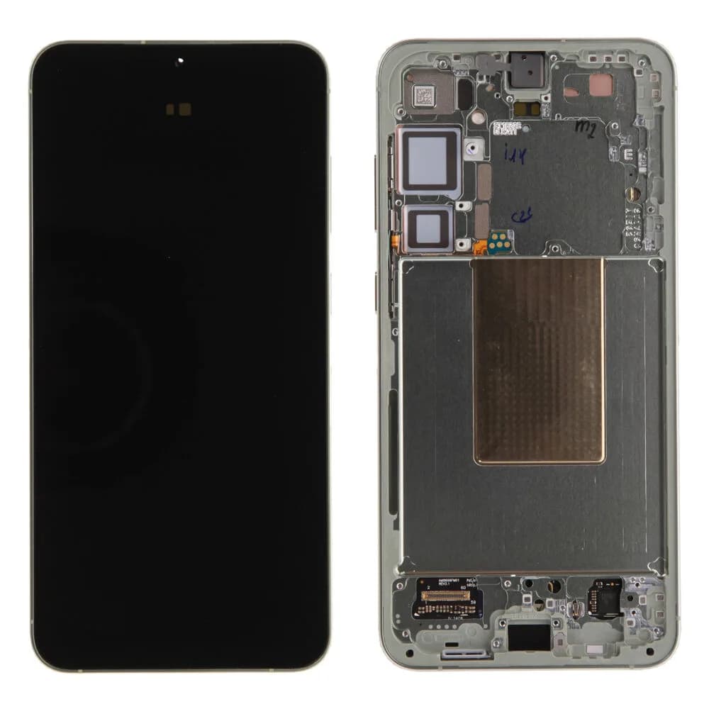 Display incl. pre-assembled frame Samsung Galaxy S24 Plus - Original - Jade Green