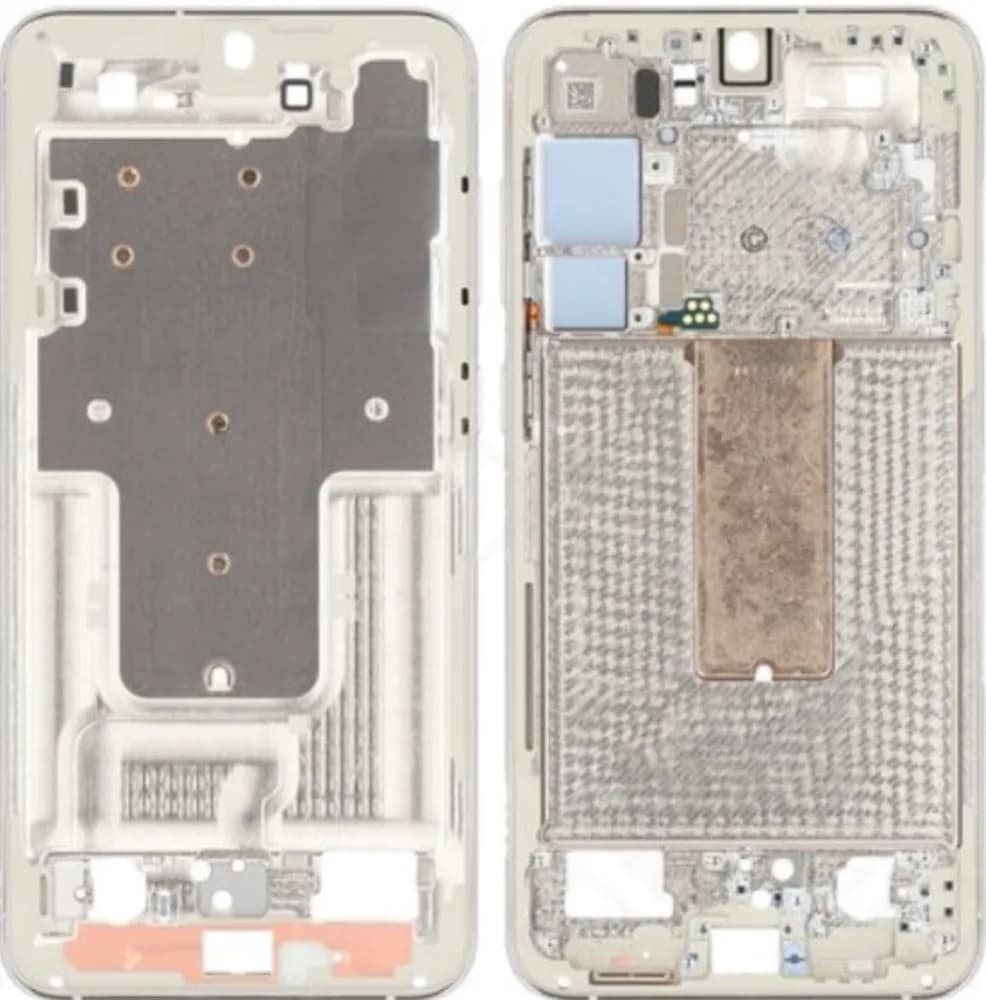 Middle frame Samsung Galaxy S23 Plus - Original - Cream