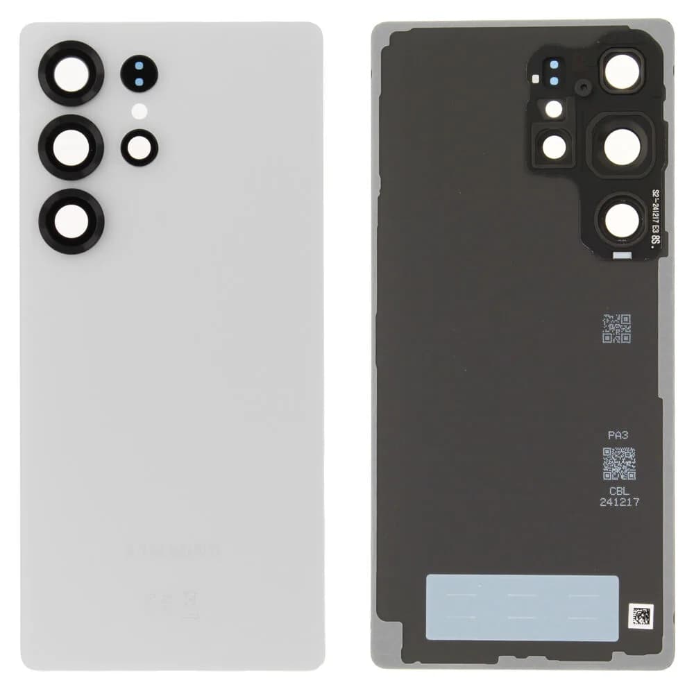 Rear cover Samsung Galaxy S25 Ultra - Original - Titanium White Silver