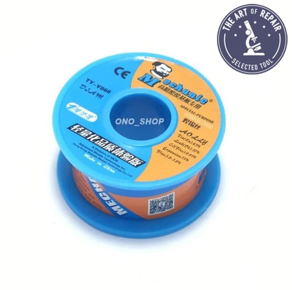 Mechanic TY-V866 Series Special-Purpose Solder Wire (63Sn/37Pd - 0.3 mm)