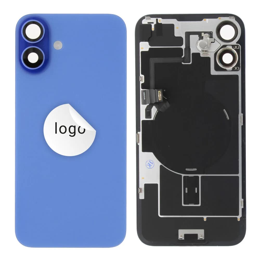 Back glass iPhone 16 Plus - Pulled B - Blue