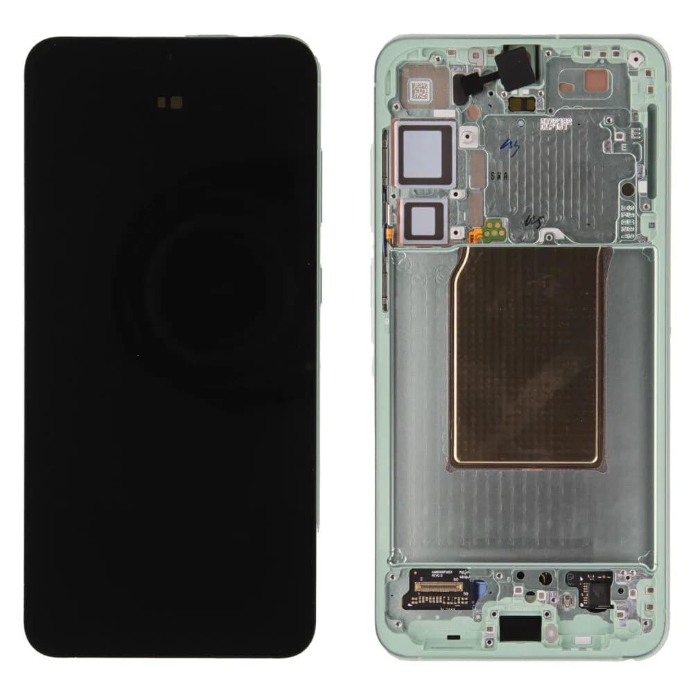 Display incl. pre-assembled frame Samsung Galaxy S25 Plus - Original - Mint