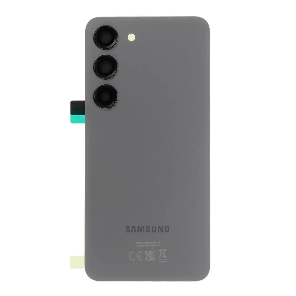 Rear cover Samsung Galaxy S23 - Original - Graphite