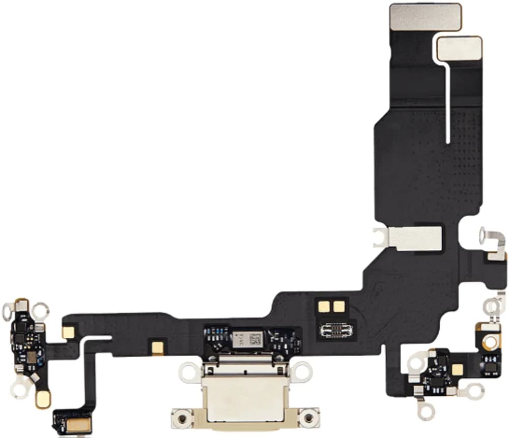 Dock connector iPhone 15 - Pulled - Yellow