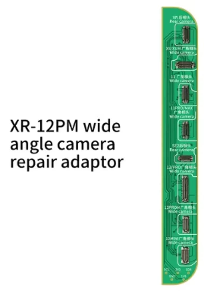 XR-12PM Wide angle camera repair adaptor (support only JC V1SE programmer)