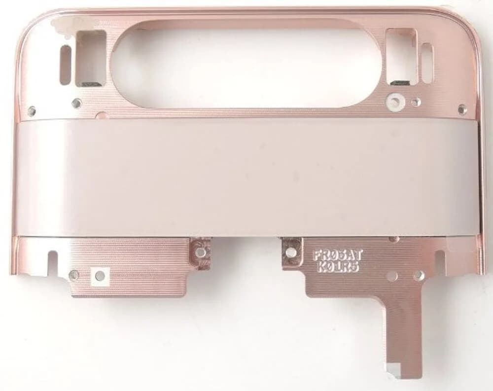 Middle frame Samsung Galaxy A80 - Original - Angel Gold