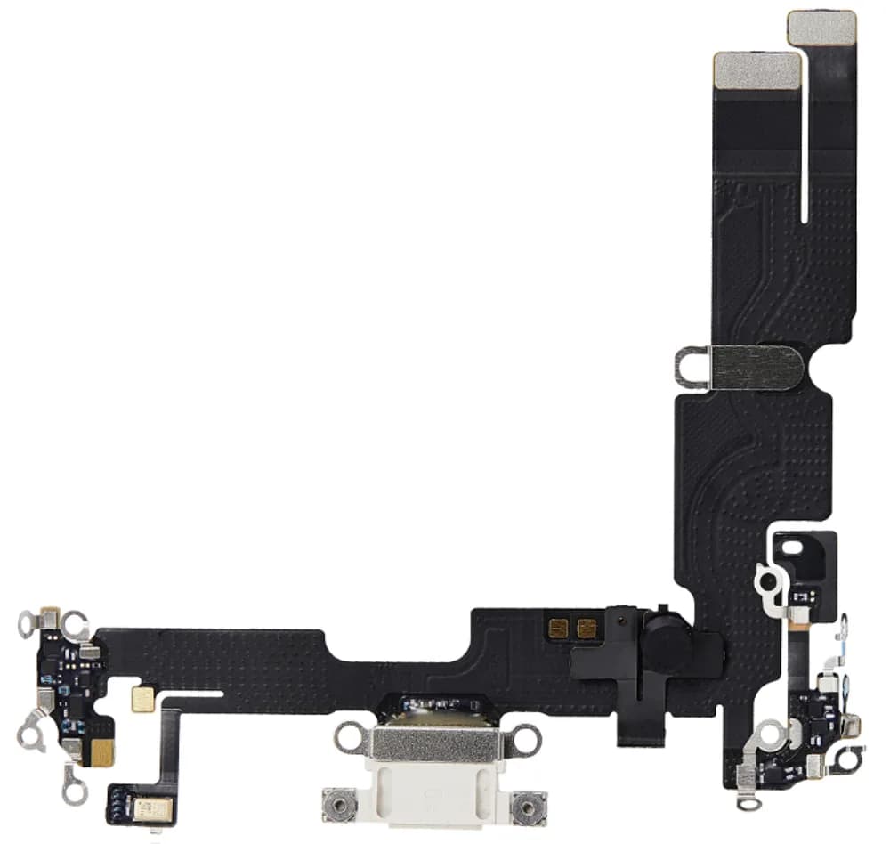 Dock connector iPhone 14 Plus - Pulled - White