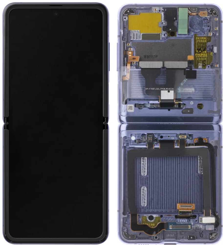 Display Samsung Galaxy Z Flip - Original - Purple