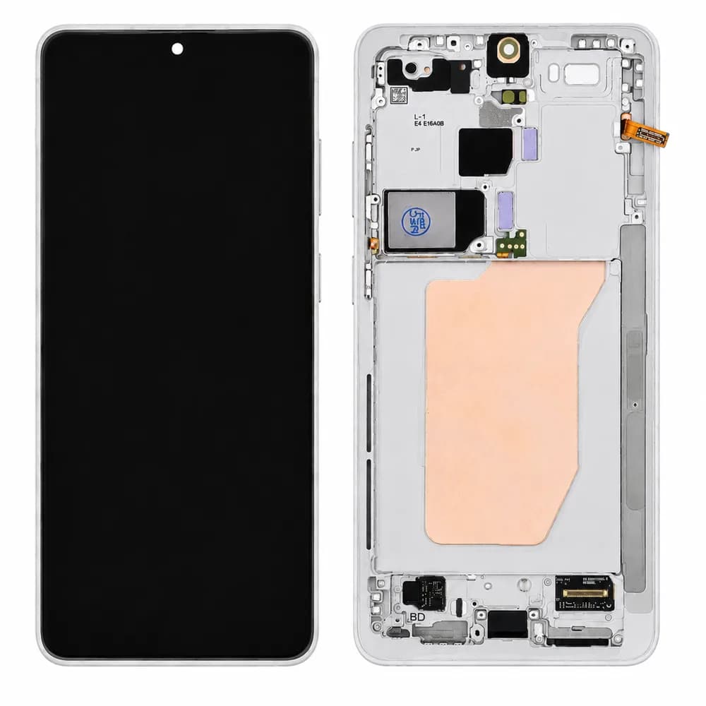 Display incl. pre-assembled frame Samsung Galaxy S26 Plus - Original - Silver Shadow