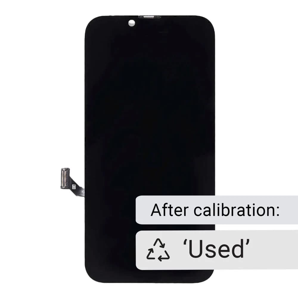 Display soft OLED with original front flex cable, calibrated iPhone 16e / iPhone 17e - Pulled