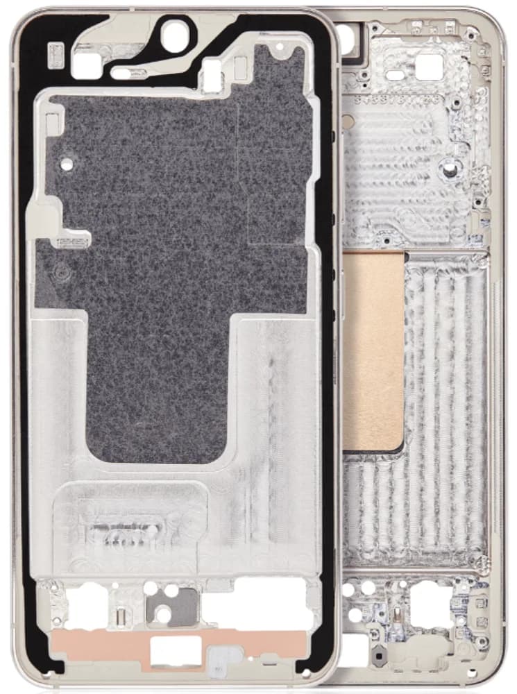 Middle frame Samsung Galaxy S23 - Original - Cream