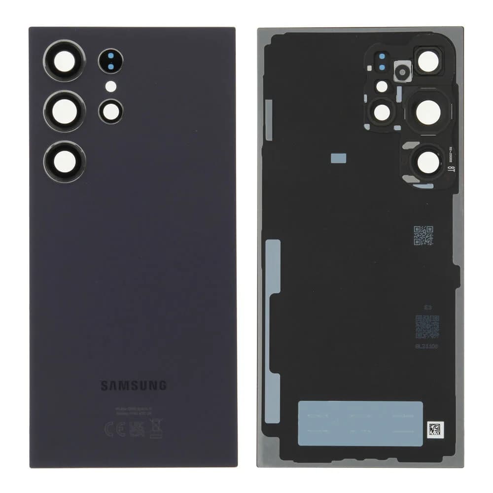 Rear cover Samsung Galaxy S24 Ultra - Original - Titanium Violet