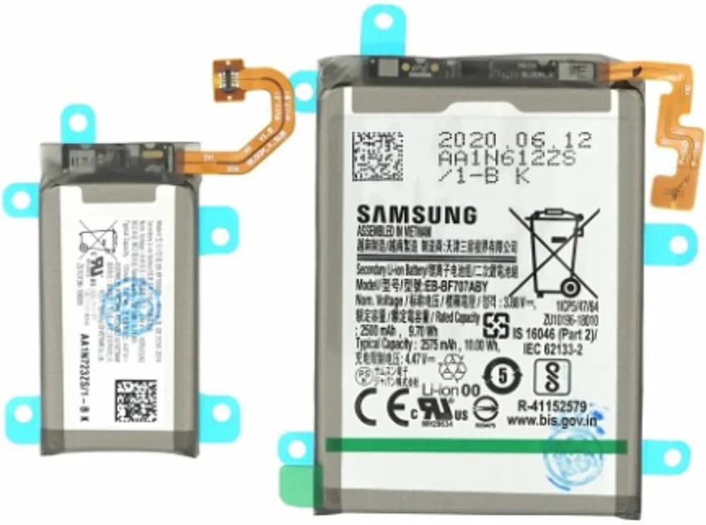 Battery main and sub Samsung Galaxy Z Flip 5G - Original