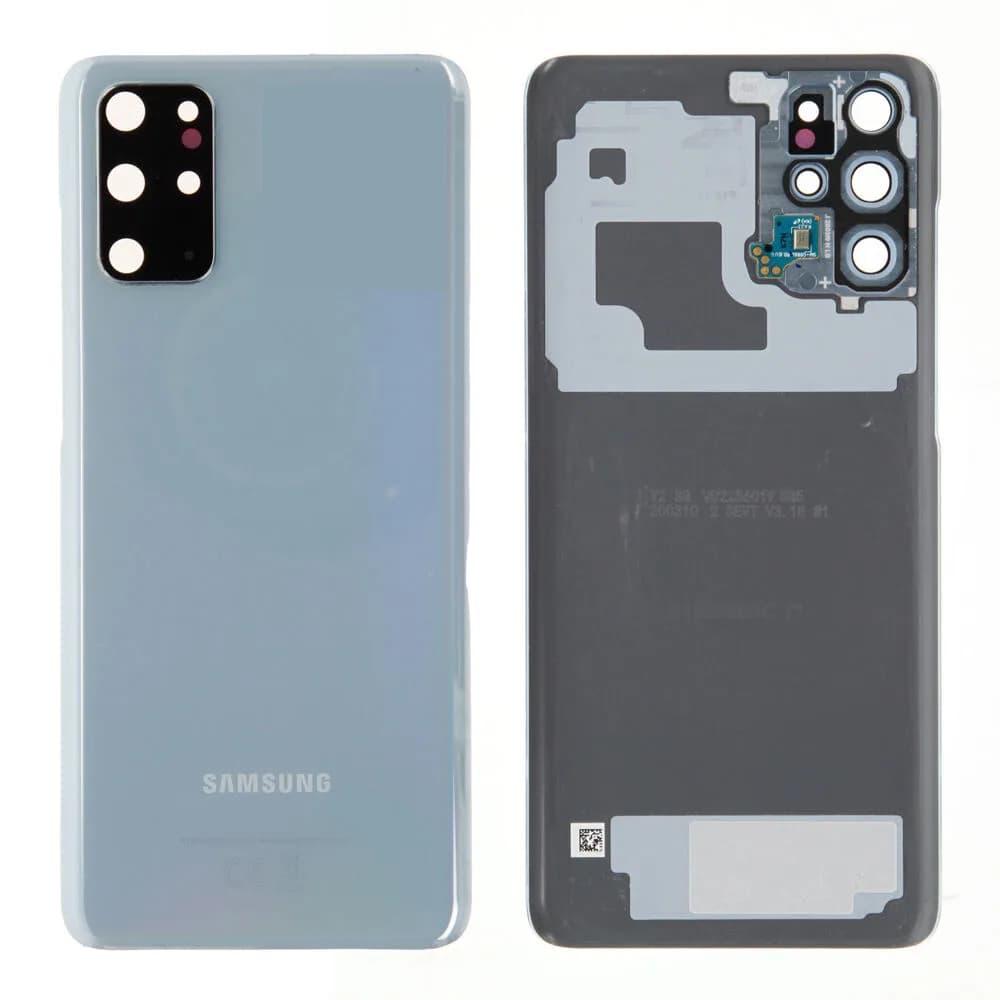 Rear cover Samsung Galaxy S20 Plus (5G) - Original - Cloud Blue