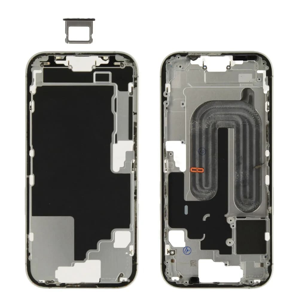 Middle frame iPhone 17 - Pulled - White