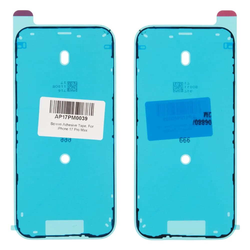 Display adhesive tape iPhone 17 Pro Max - Compatible