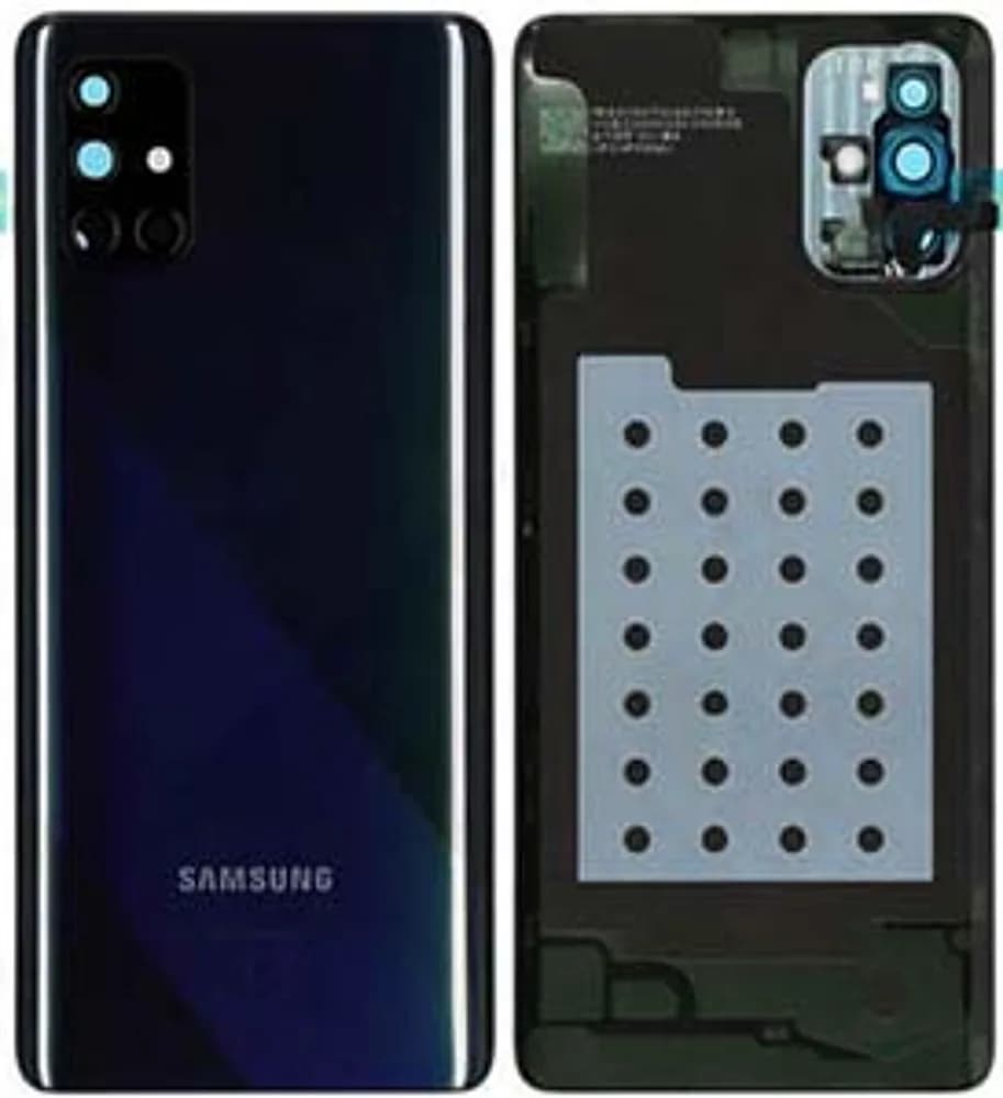 Back cover Samsung Galaxy A71 - Original - Crush Black