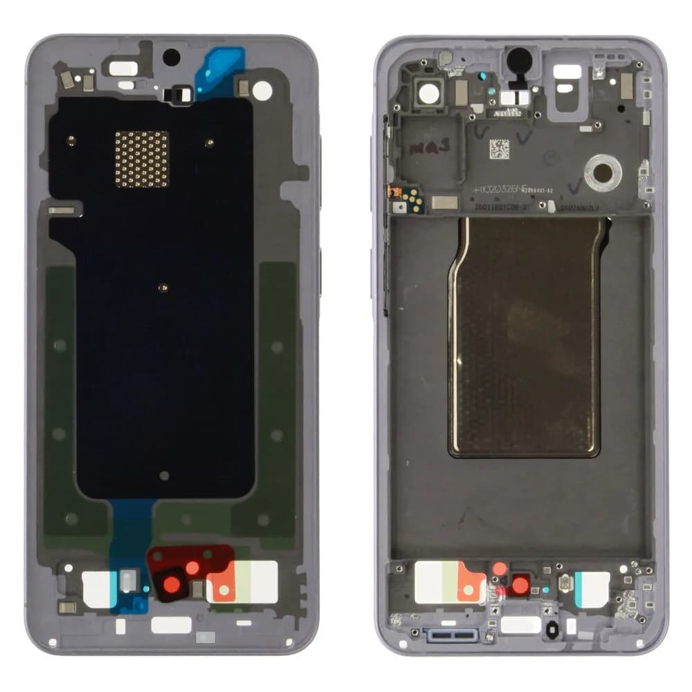 Middle frame Samsung Galaxy A57 - Original - Violet