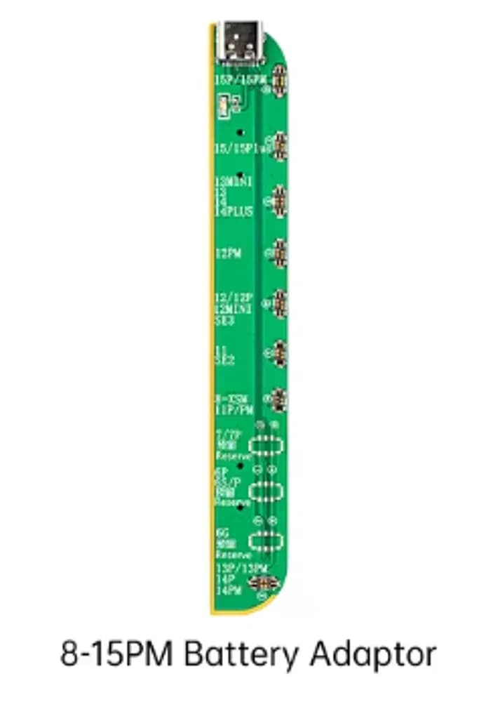 8-15PM Battery adaptor (support only JC V1SE programmer)