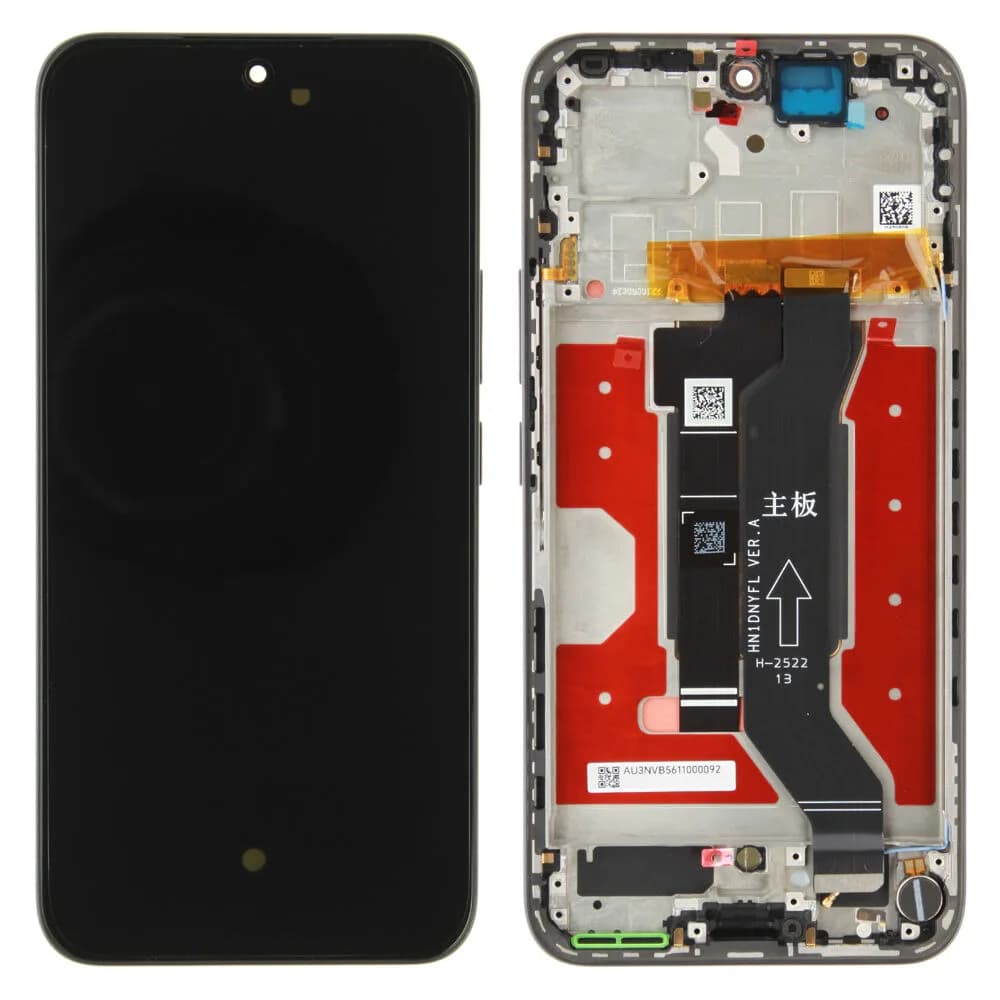 Display incl. frame Honor 400 - Original - Black