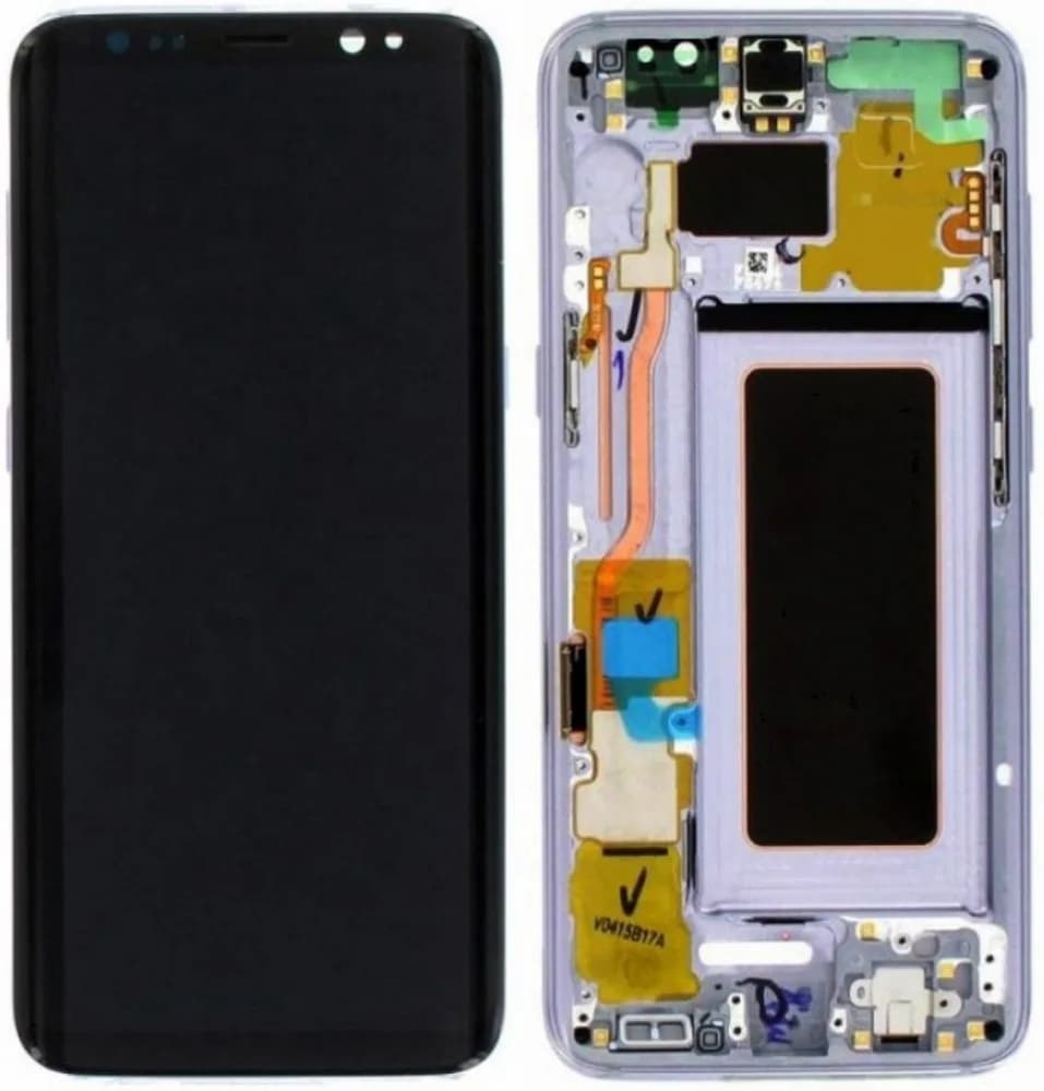Display excl. adhesive Samsung Galaxy S8 - Original - Violet