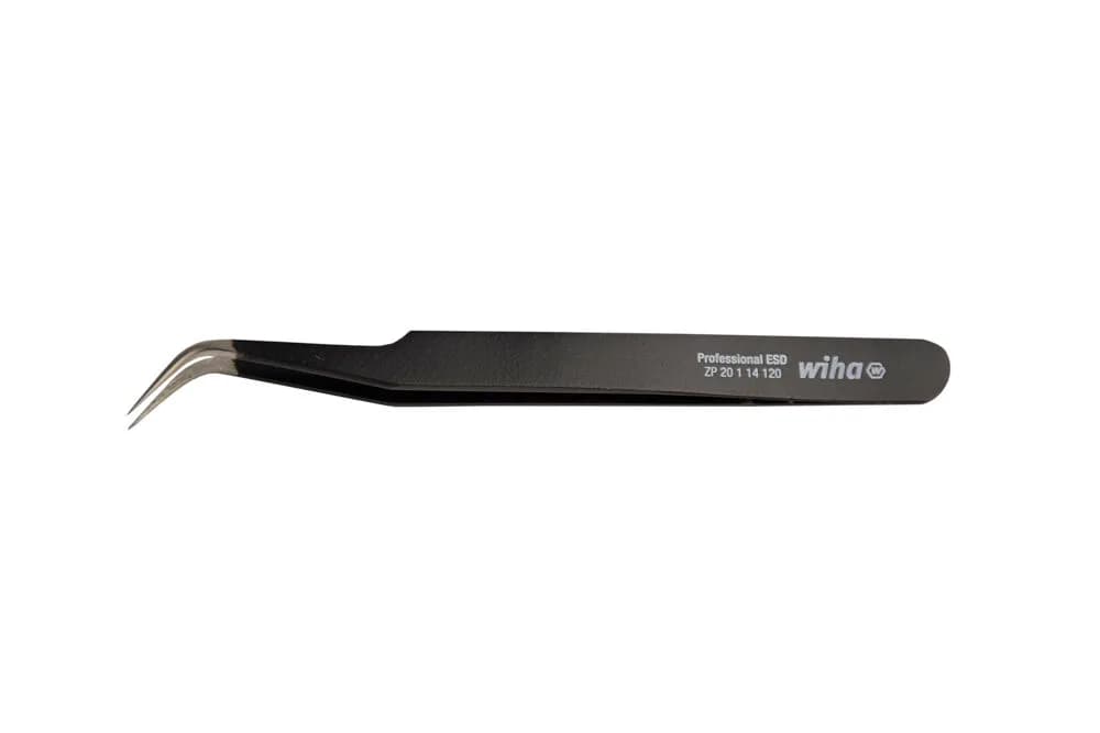 Wiha ZP20114120 Precision Tweezer Professional ESD
