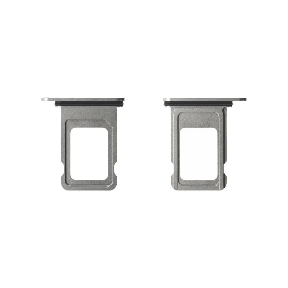 SIM tray Apple iPhone 15 Pro / 15 Pro Max - Original - White Titanium