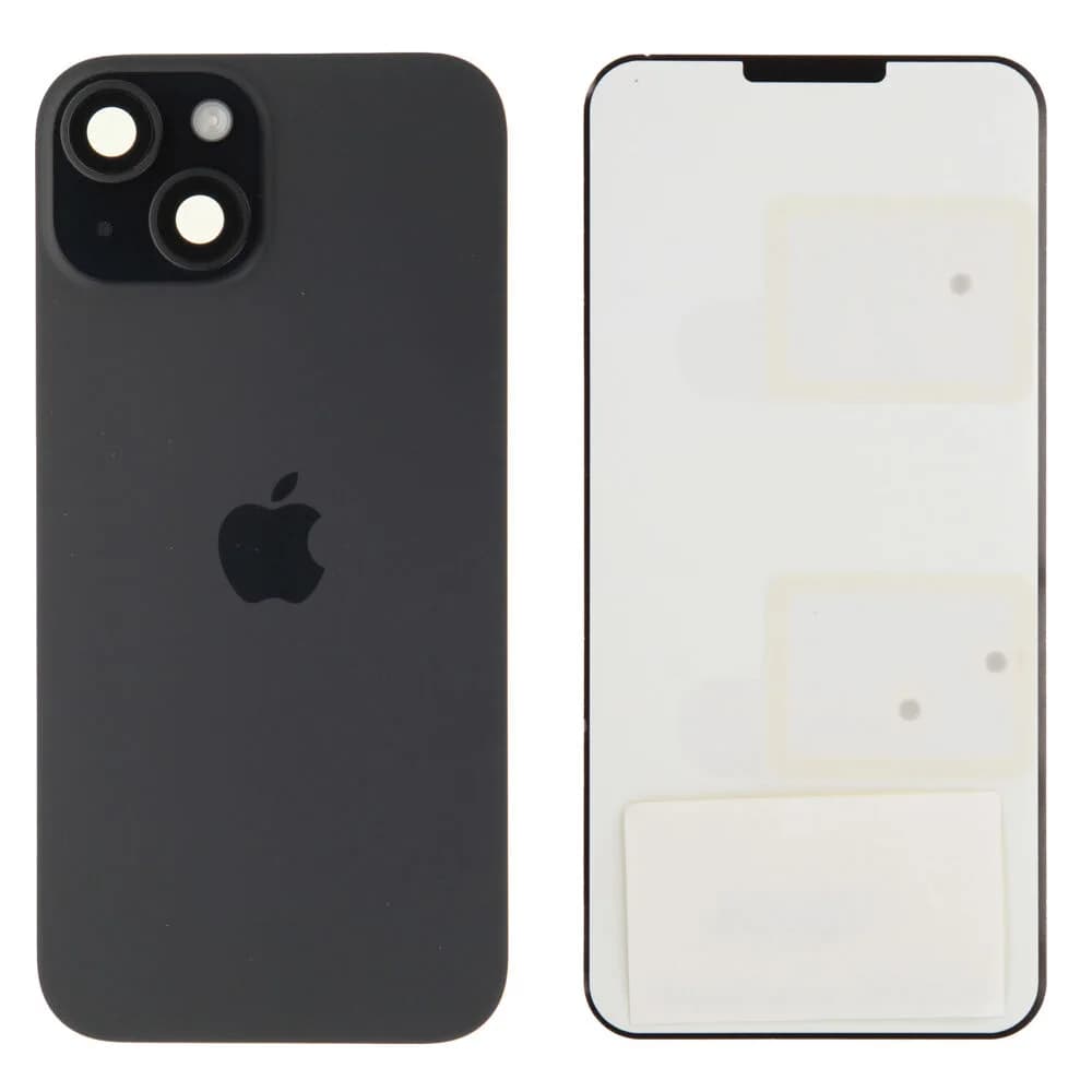 Back glass Apple iPhone 15 - Original - Black