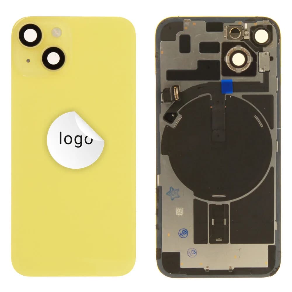 Back glass iPhone 14 - Pulled C - Yellow