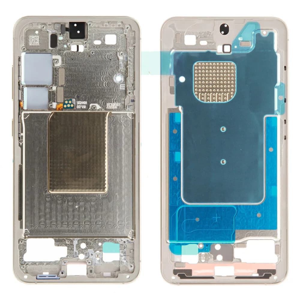 Middle frame Samsung Galaxy S24 - Original - Amber Yellow