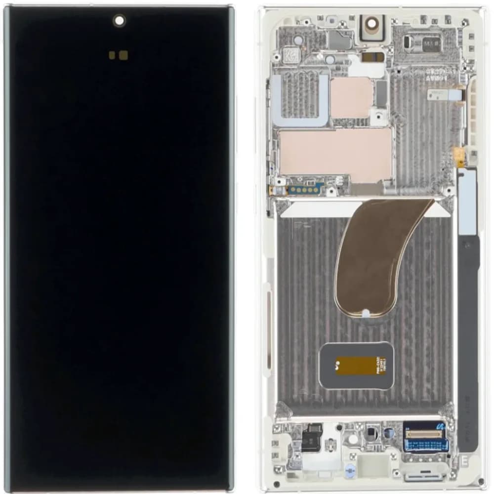 Display Samsung Galaxy S23 Ultra - Original - Cream