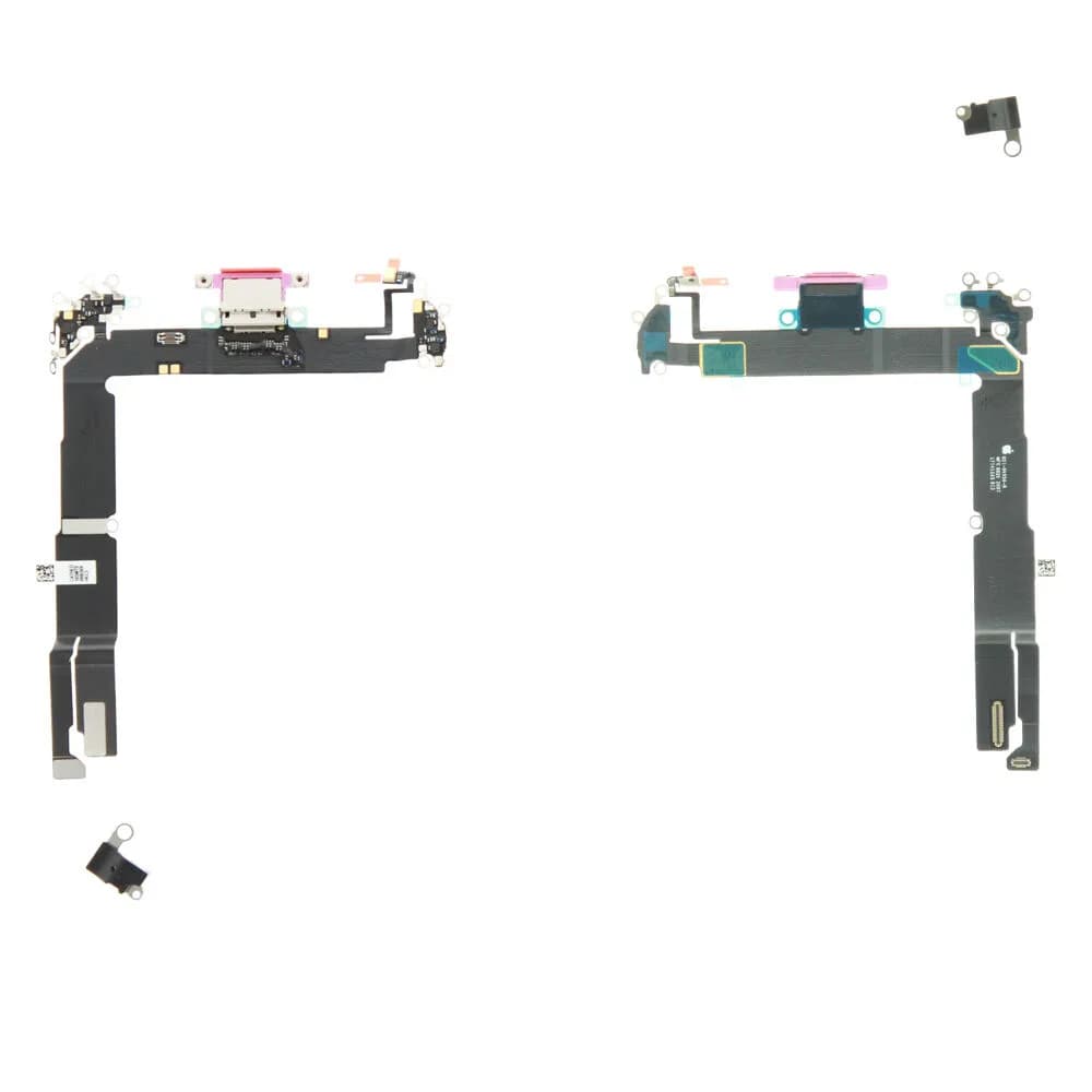 Dock connector incl. screw kit Apple iPhone 16 Plus - Original - Pink