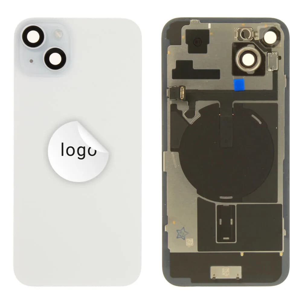 Back glass iPhone 15 Plus - Pulled (grade C) - Blue