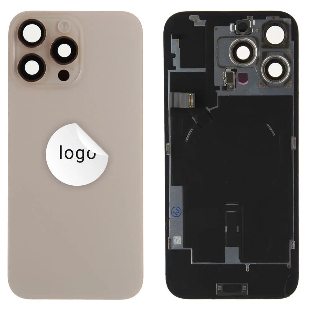 Back glass iPhone 16 Pro Max - Pulled A - Desert Titanium