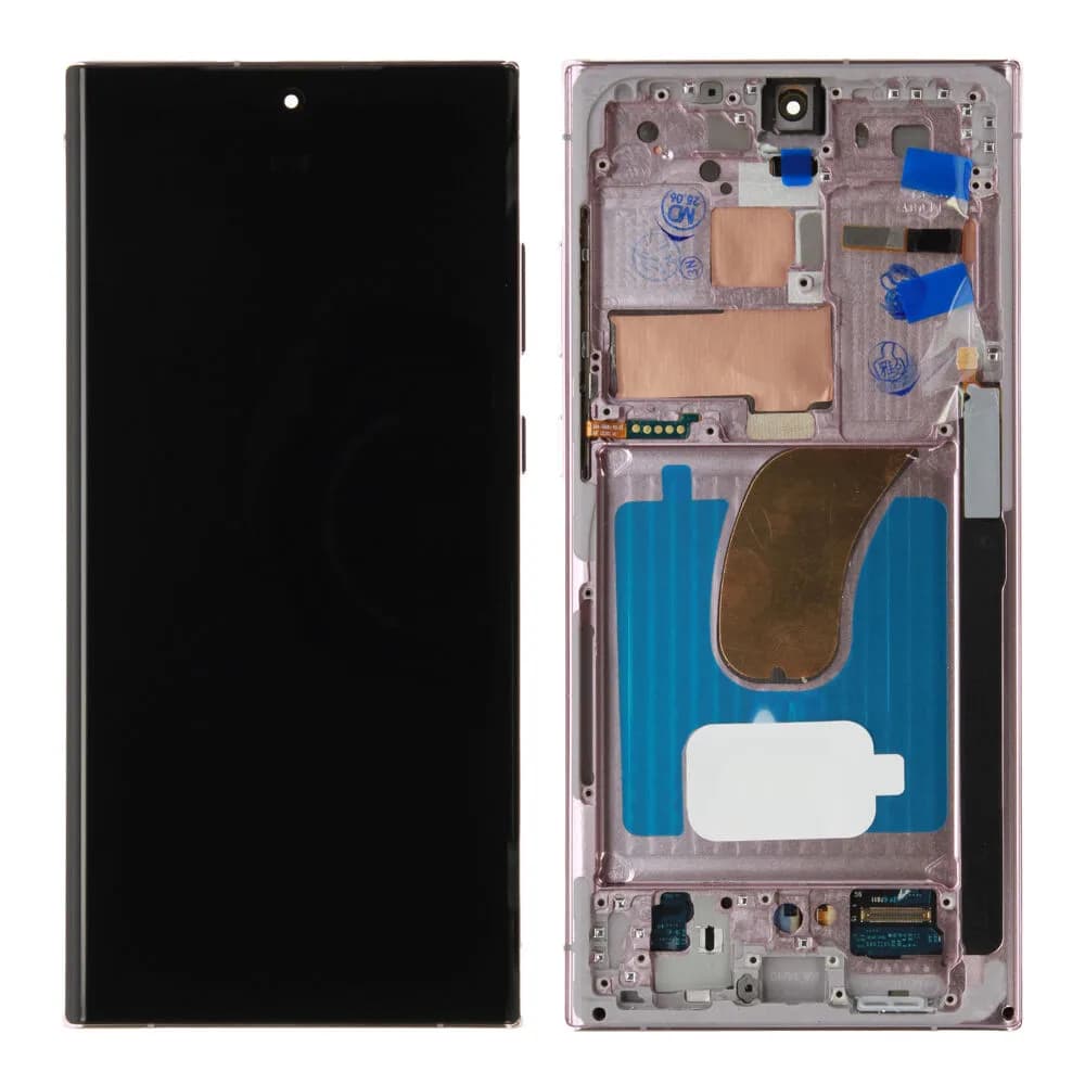 Display Samsung Galaxy S23 Ultra - Compatible soft - Lavender