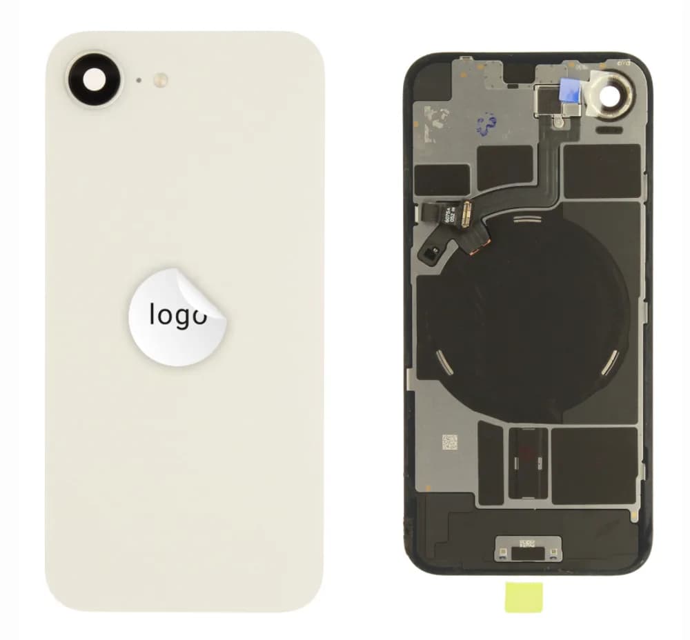 Back glass iPhone 17e - Pulled B - White