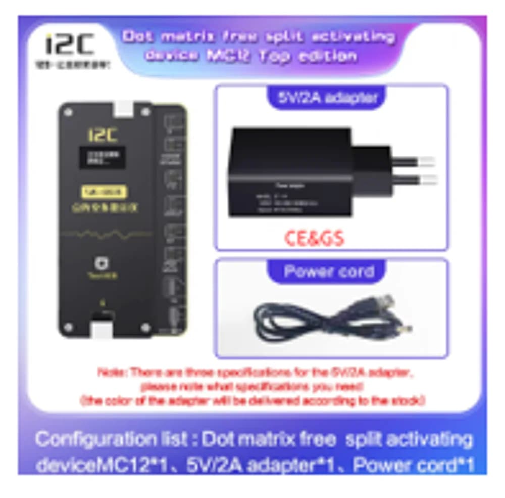 Repair device Face ID dot matrix I2C MC12 iPhone X / 11 / 12