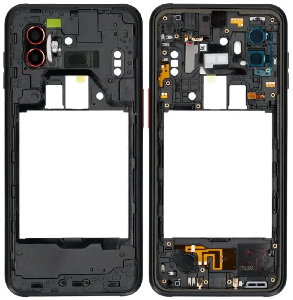 Middle frame Samsung Galaxy XCover6 Pro - Original - Black